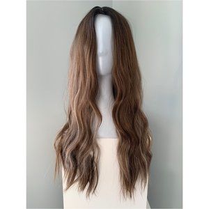 NEW Highlighted Brown Body Wave Synthetic